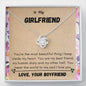 Lurve™ Girlfriend - Most Beautiful Thing Love Knot Necklace