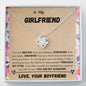 Lurve™ Girlfriend - You Are my Sunshine Love Knot Necklace