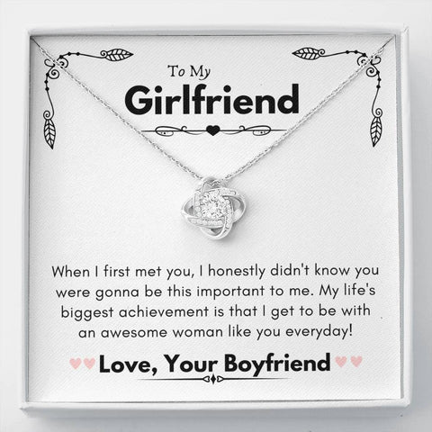 Lurve™ Girlfriend - Important To Me Love Knot Necklace