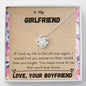 Lurve™ GIrlfriend - Love You Longer Love Knot Necklace
