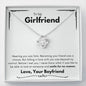 Lurve™ Girlfriend - Smile for No Reason Love Knot Necklace