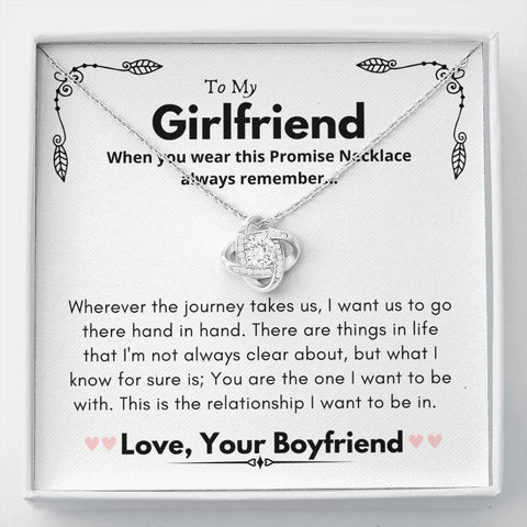 Lurve™ Girlfriend - Promise Necklace Love Knot Necklace