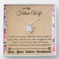Lurve™ Future Wife - Kiss Your Lips Every Single Day Love Knot Necklace