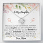 Lurve™ Daughter - Straighten Your Crown Love Knot Necklace