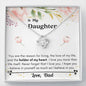 Lurve™ Daughter - Holder of My Heart Love Knot Necklace