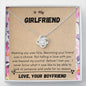 Lurve™ Girlfriend - Smile for No Reason Love Knot Necklace