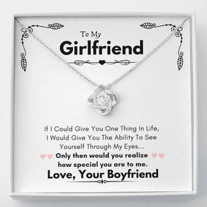 Lurve™ Girlfriend - Special To Me Love Knot Necklace