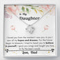Lurve™ Daughter - Hope And Dreams Love Knot Necklace
