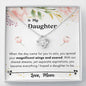 Lurve™ Daughter - Magnificient Wings And Soared Love Knot Necklace