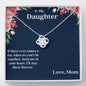 Lurve™ Daughter - Stay There Forever Love Knot Necklace