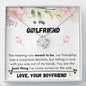 Lurve™ Girlfriend - Meant To Be, Best Thing Love Knot Necklace