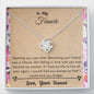 Lurve™ Fiancee - Love You Longer Love Knot Necklace