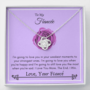 Lurve™ Fiancee - Going to Love You Love Knot Necklace