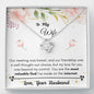 Lurve™ Wife - Most Valuable Thing, Internet Love Knot Necklace