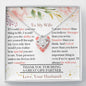 Lurve™ To My Wife - Ability To See Yourself Love Knot Necklace