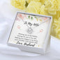 Lurve™ To My Wife - Missing You Is My Hobby Love Knot Necklace