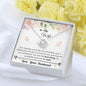 Lurve™ Wife - Best Thing, Web Love Knot Necklace