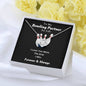 Lurve™ Bowling Partner - Love You More Love Knot Necklace