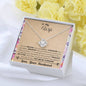 Lurve™ Wife - You Are my Sunshine Love Knot Necklace