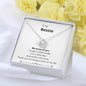 Bestie - Because of You Love Knot Necklace