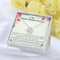 Lurve™ Future Mother In Law - My Bonus Mom Love Knot Necklace