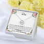 Lurve™ Wife - Love and Cherish, Blessed Love Knot Necklace