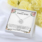 Lurve™ Future Wife - Wonderful Moments, More Than Words Love Knot Necklace