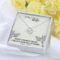 Lurve™ To My Wife - Never Be A Prisoner Love Knots Necklace