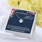 Lurve™ Bonus Daughter - Close to Your Heart Love Knot Necklace