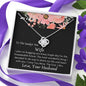 Lurve™ Wife - Bugging You Love Knot Necklace