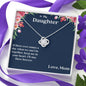 Lurve™ Daughter - Stay There Forever Love Knot Necklace