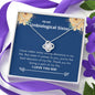 Unbiological Sister - Best Decision Love Knot Necklace