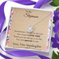 Lurve™ Stepmom - You Are Special To Me Love Knot Necklace