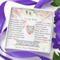 Lurve™ To My Wife - Ability To See Yourself Love Knot Necklace