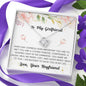 Lurve™ Girlfriend - Guiding Light In The Darkness Love Knot Necklace