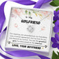 Lurve™ Girlfriend - Greatest Gem, Internet Love Knot Necklace