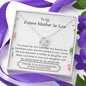 Lurve™ Future Mother In Law - Mother Daughter, Whole Heart Love Knot Necklace