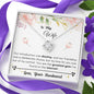 Lurve™ Wife - Destiny, Greatest Gem, Internet Love Knot Necklace