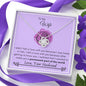 Lurve™ Wife - Permanent Part of The World Love Knot Necklace