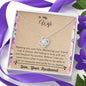 Lurve™ WIfe - Smile for No Reason Love Knot Necklace