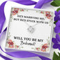 Lurve™ Stuck With Us, Bridesmaid Love Knot Necklace