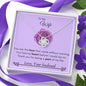 Lurve™ Wife - Love, Heart, Part Love Knot Necklace