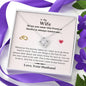 Lurve™ Wife - Promise Necklace Love Knot Necklace