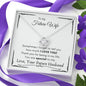 Lurve™ Future Wife - I Love You, Special Love Knot Necklace