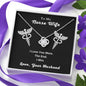 Lurve™ Nurse Wife - Love You More Love Knot Necklace