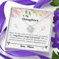 Lurve™ Daughter - Magnificient Wings And Soared Love Knot Necklace
