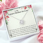 Lurve™ Future Mother In Law - A Piece of Your Heart Love Knot Necklace