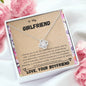 Lurve™ GIrlfriend - Choose You To Do Life With Love Knot Necklace