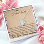 Lurve™ Future WIfe - Smile for No Reason Love Knot Necklace