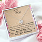 Lurve™ Wife - Missing Piece, Better Person Love Knot Necklace